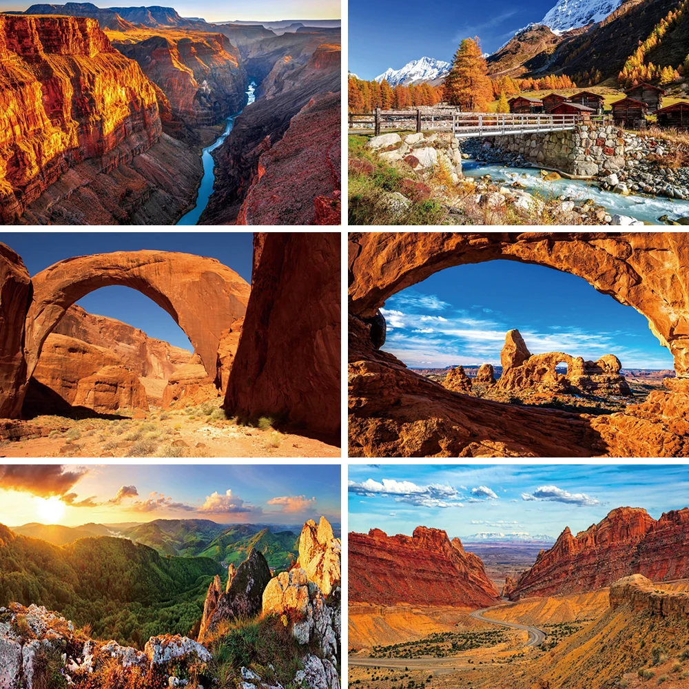 

Nature Park Rocky Mountains Desert Photography Backgrounds Weathered Mountain Gobi Shooting Video Backdrop Photo Studio Props