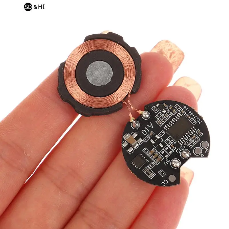 5V 1A Wireless Charger Module Transmitter PCBA Circuit Board+Coil For  Watch Charger