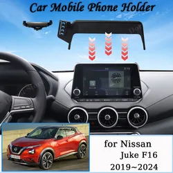 Car Mount for Nissan Juke F16 2018 2019 2020 2021 2022 2023 2024 Mobile Phone Holder GPS Bracket Gravity Stand Auto Accessories