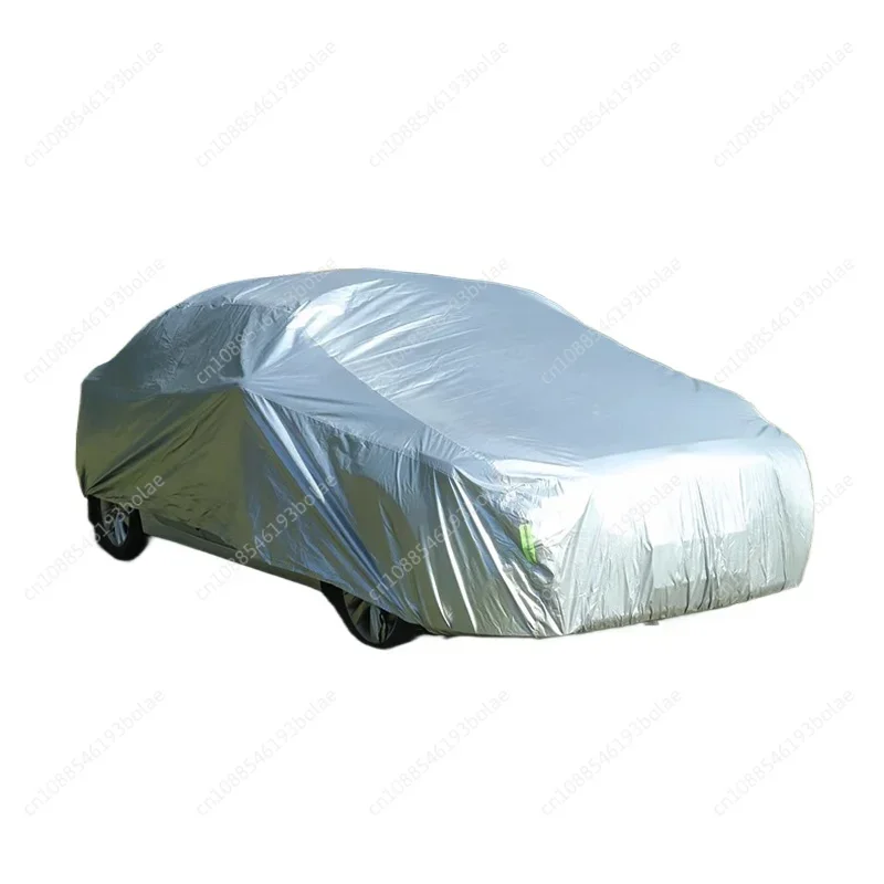 Car SUV fully automatic car cover universal full cover sunscreen rainproof heat insulation shrink folding sunshade