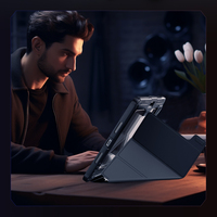 For Xiaomi Mi Pad 8 Pro Nillkin Case Bumper Flip Leather Pro Multi-angle Folding Slide Camera Cover Protect for Xiaomi Pad 8