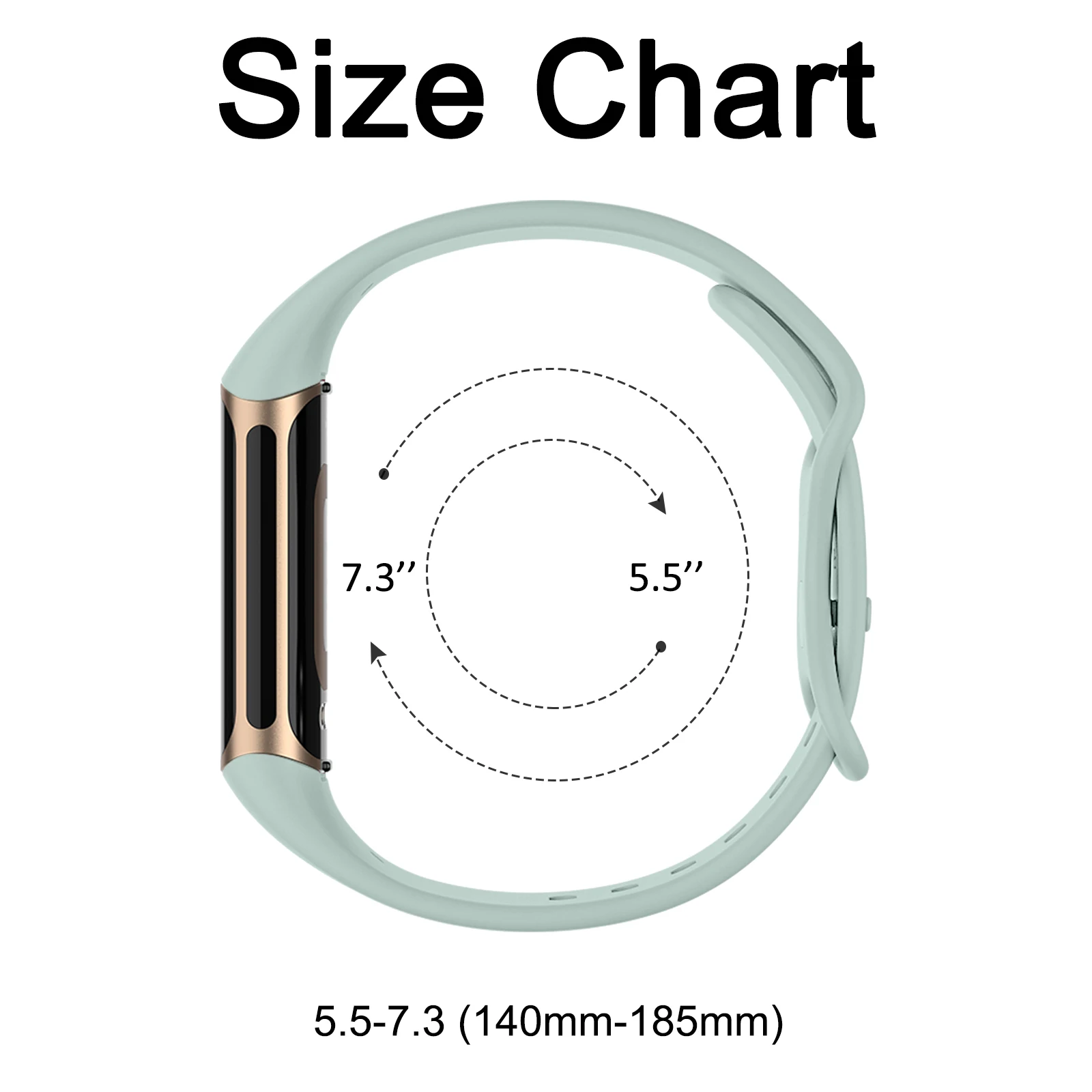 Per Fitbit Charge 5/Charge 6 Band cinturino inciso con fiore in Silicone morbido per Fitbit Charge 5 6 accessorio per cinturino sportivo