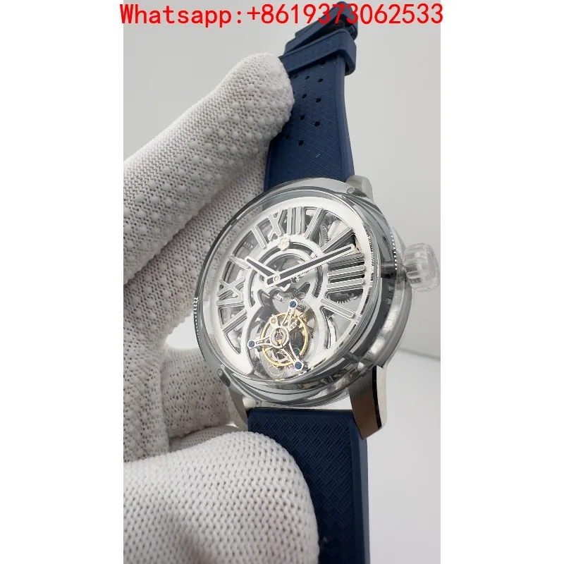 Men's Mechanical Watch Sakura Tiancheng Crown Sapphire Case Flight Coaxial Tourbillon Movement - view 5