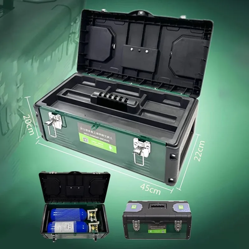 Double Layer Toolbox Plastic Hardware Tools Storage Case Multi-purpose Household Car Repair Tools Organizer Plastic Tool Kit