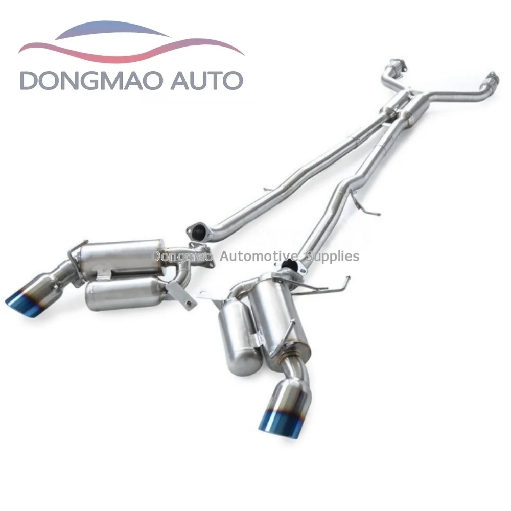 Suitable for Nissan 370Z 3.7 2009-2018 cutting-edge cat back exhaust system performance exhaust pipe