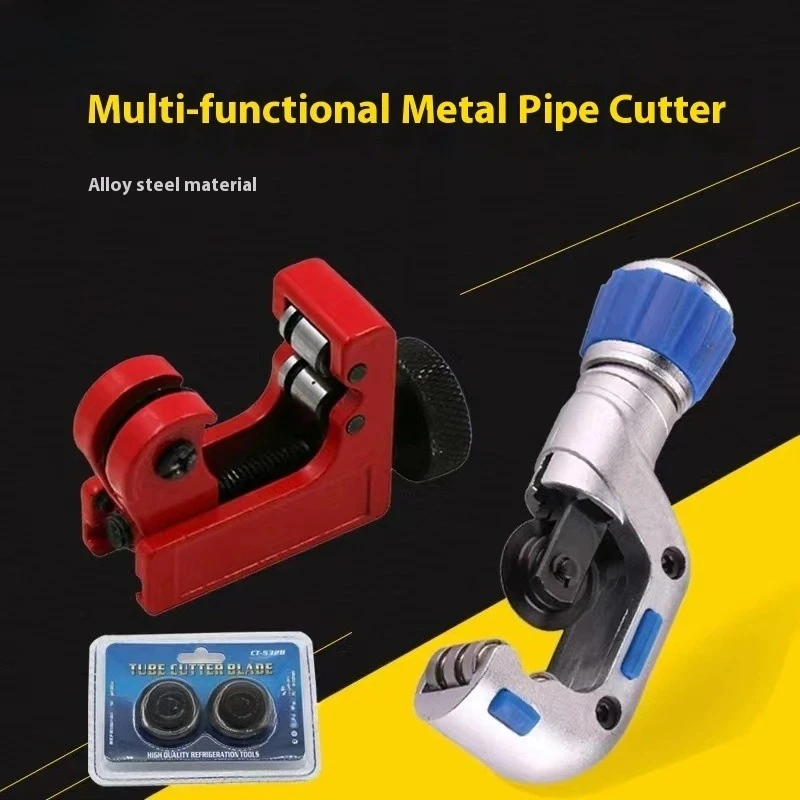 For Metal Copper Plastic Pipes Bearing Type Tube Slicing Tool Stainless Steel Tube Cutter Roller Pipe Cutting Tool