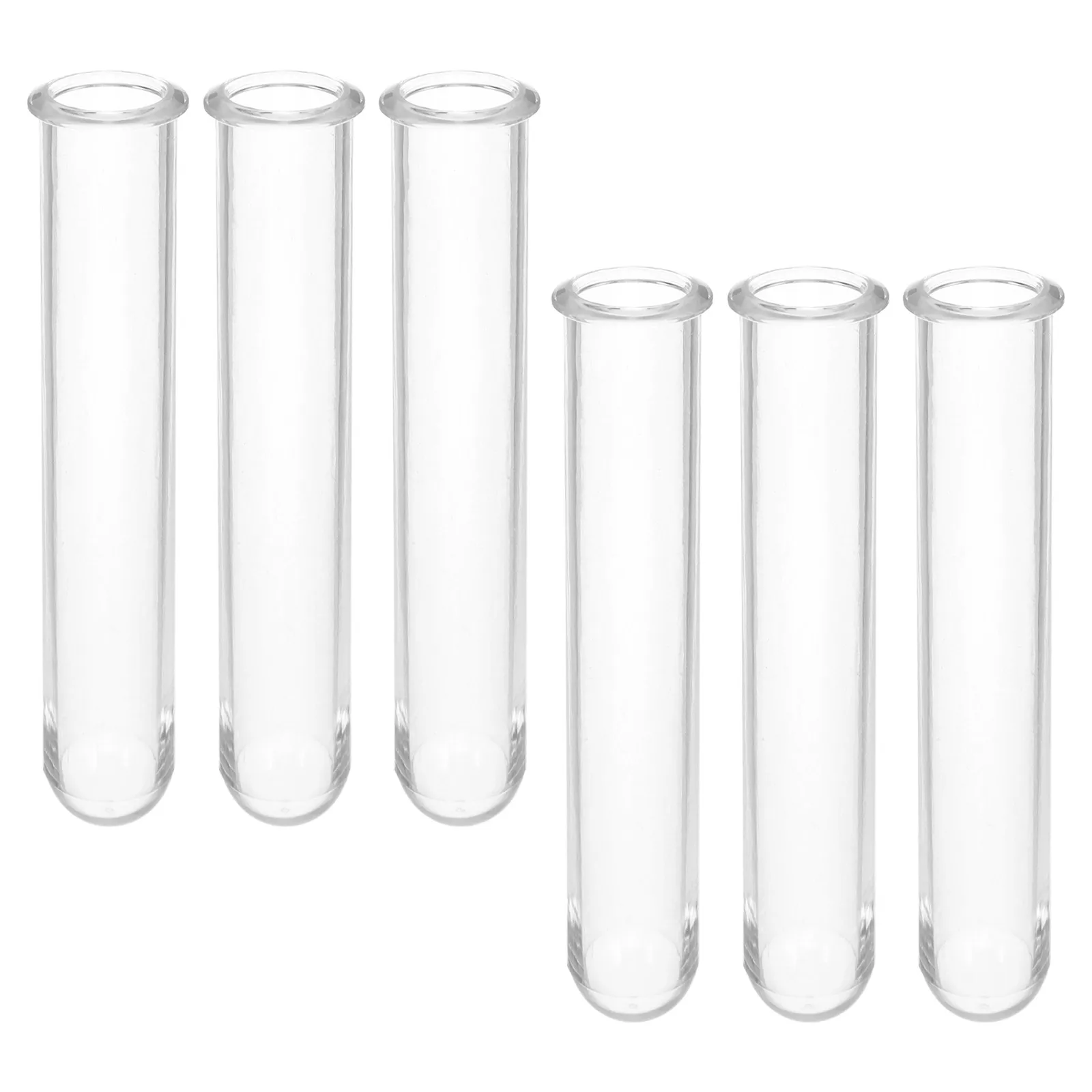 

6 Pcs Flower Arrangement Hydroponic Vase Test Tube Vases Clear Propagation Tubes