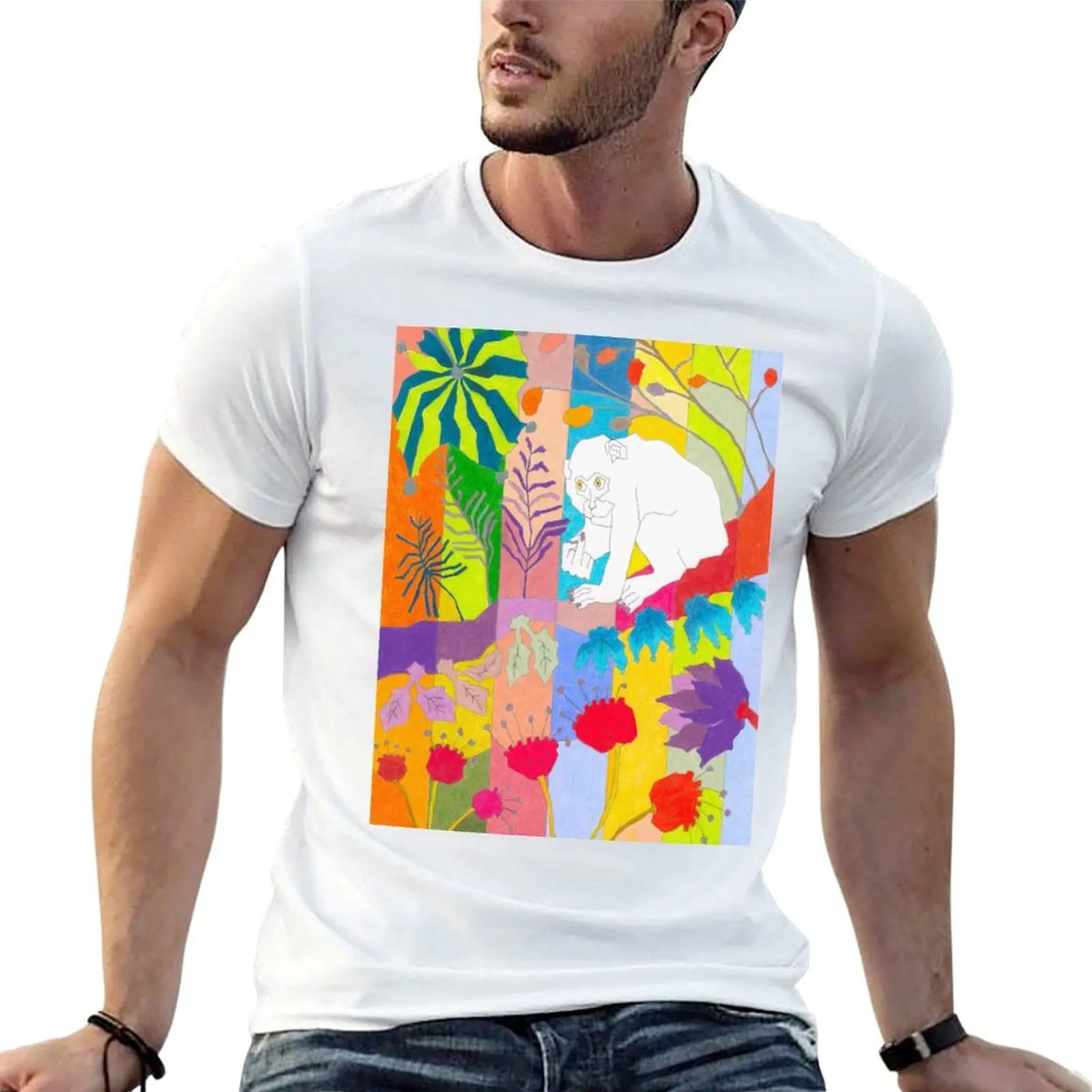 rude monkey T-Shirt valentines boutique clothes heavyweights mens cotton t shirts