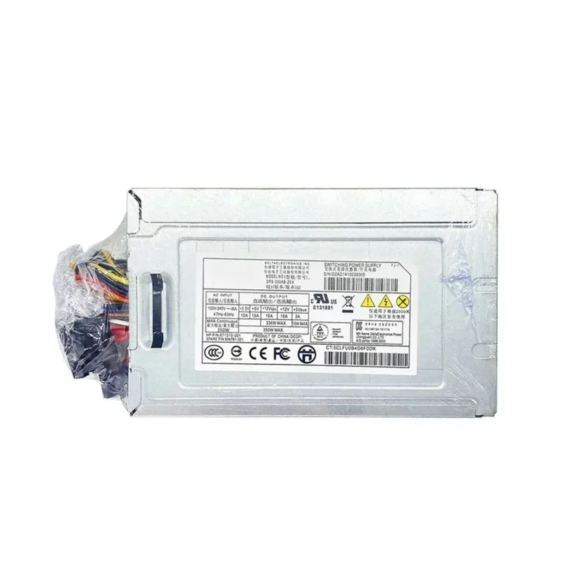 Original for Ml310e G8 V2 Ml310e G8 Gen8 Server Power 350W 100-240V Switching Power Supply DPS-350AB-20 A 671310-001 686761-00