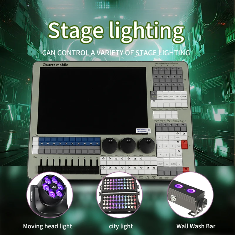DMX Mini Quartz Light Controller Titan V17 system controller console lighting high quality stage lighting console