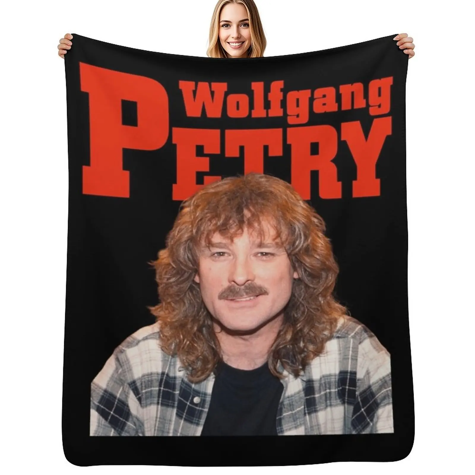 

Wolfgang petry t shirt -wolfgang petry fans wolfgang petry Throw Blanket Soft Bedroom Blanket for Night Sleeping