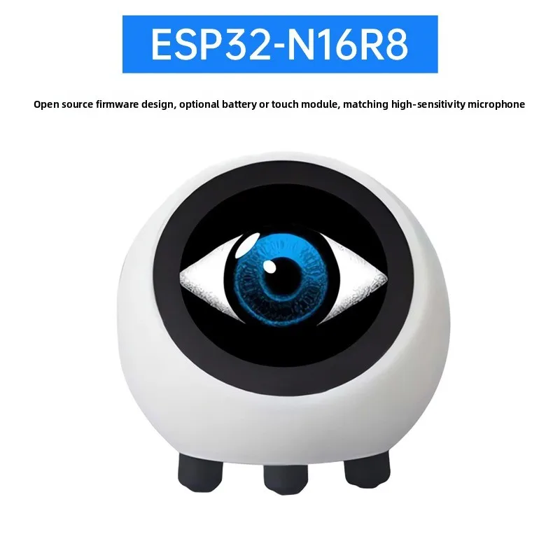 ESP32-S3 AI Voice Module 1.28 Inch Display Open Source Intelligent Speech Development Board with Bracket