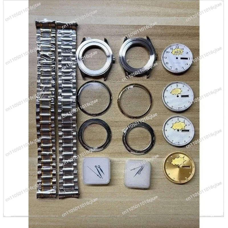 For Watch Accessories 755 for 2836 2846 Movement Case Full Set, Sapphire