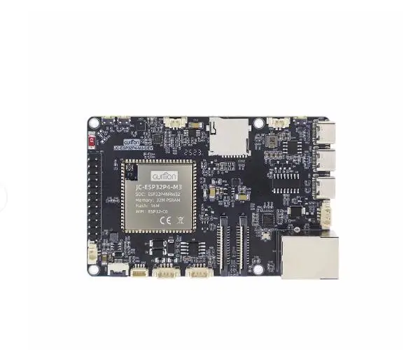 For ESP32-P4 Development Board with Dual ESP32-C6 RISC-V Cores, Camera, 100Mbps Ethernet Port, and DSI Display