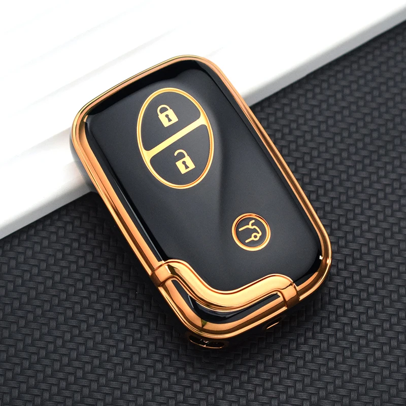 3/4 Buttons TPU Car Remote Key Case Cover for Lexus IS250 IS300C RX270 CT200H GX400 GX460 ES240 ES350 LS460 GS300 450h 460h