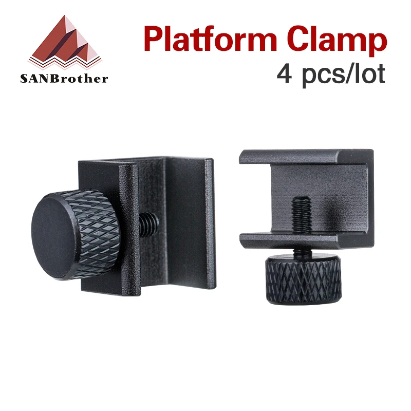 4PCS 3D Printer Parts Heated Bed Clip Platform Clamp Heatbed Retainer Glass Plate Fixing Adjustable Clips Accessories