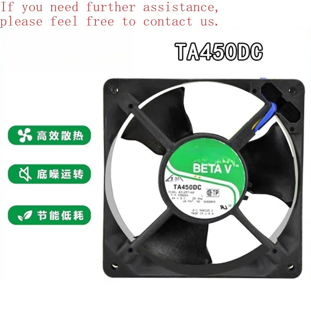 

Для NIDEC TA450DC B31257-16A 12 см 24 В 0,28 А 12038 двойной шариковый охлаждающий вентилятор