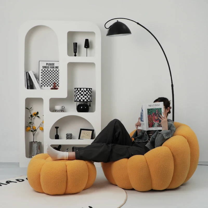 

Modern Flower Design Bed Chairs Lounge Seat Bean Beautiful Bag Chair Adult Lazy Leisure Sofa Single Arm Lounge Sofa Chair