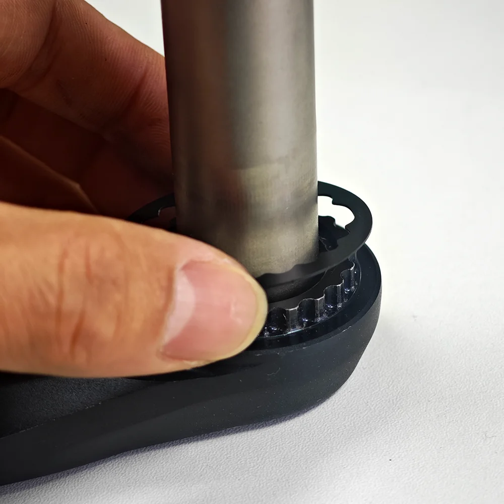 Aluminiumlegierung 7075-T6 Kurbelscheibe Dicke 0,5 mm für SHIMANO Direct Mount Kurbel Einstellen Kettenblatt Offset Fahrradteile – Detail 6