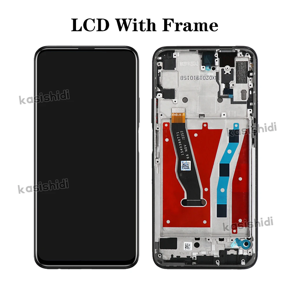 6.59 Inch For Huawei Y9S Y9 s / P Smart Pro 2019 LCD Display STK-LX1 Touch Screen Digitizer Assembly Parts With frame 100% Test