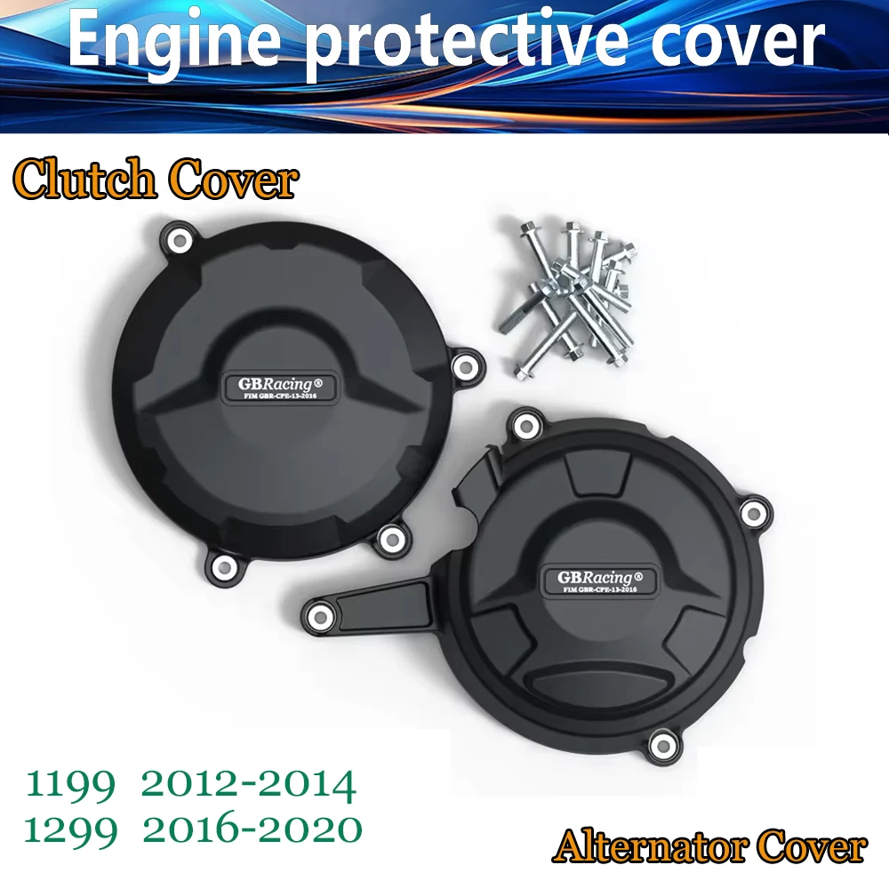 

Motocrosss Engine Cover Protection Case for DUCATI 1199 2012-2014 1299 2016-2020 GBRacing