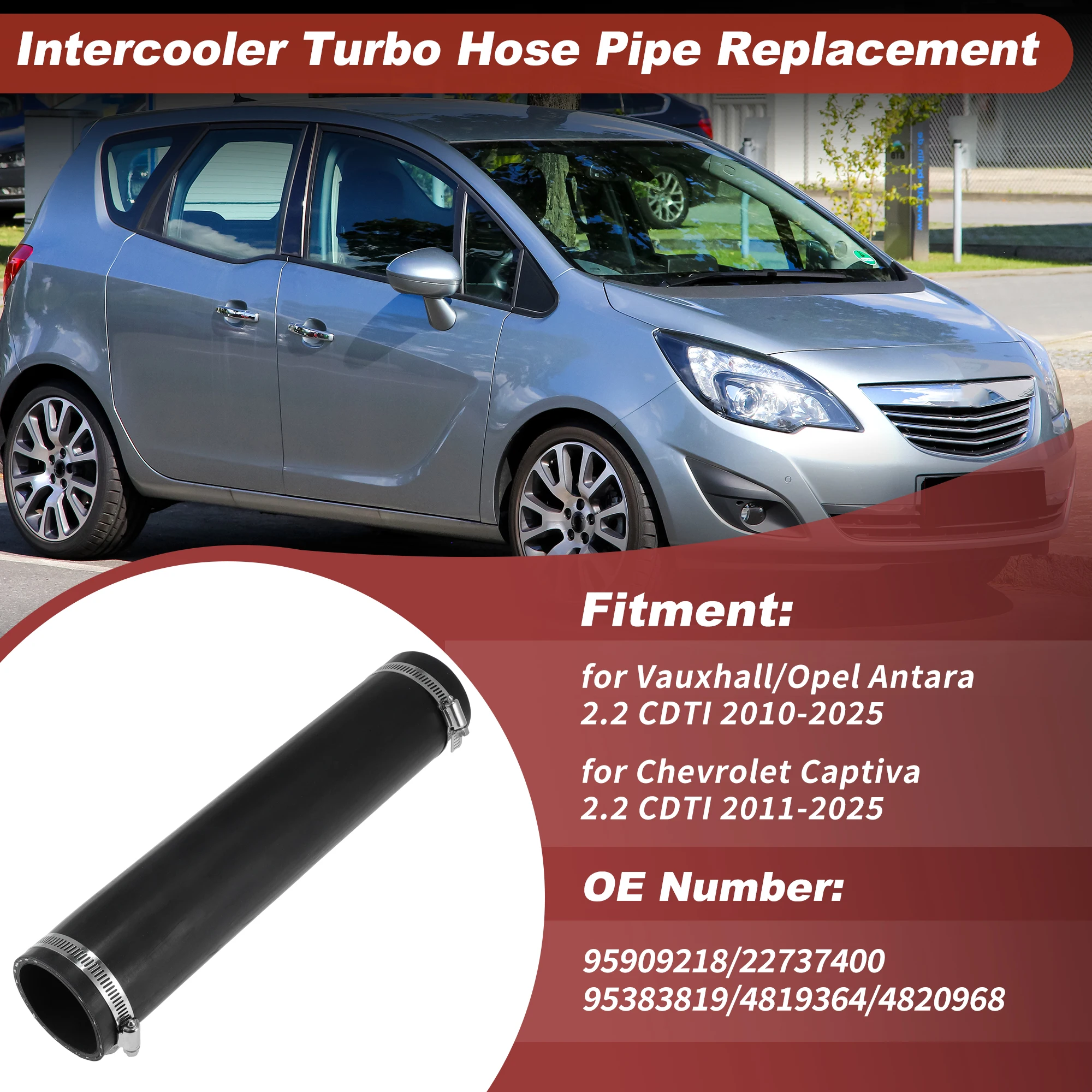 

Шланг воздухозаборника UXCELL для Opel Antara 2010-2015 для Chevrolet Captiva 2011, номер 95909218