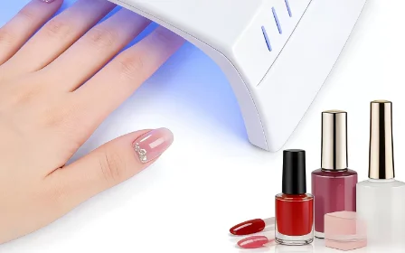 Nail Lamp 72W LED UV Nail Dryer Rechargeable Portable Digital Display for Gel Polish