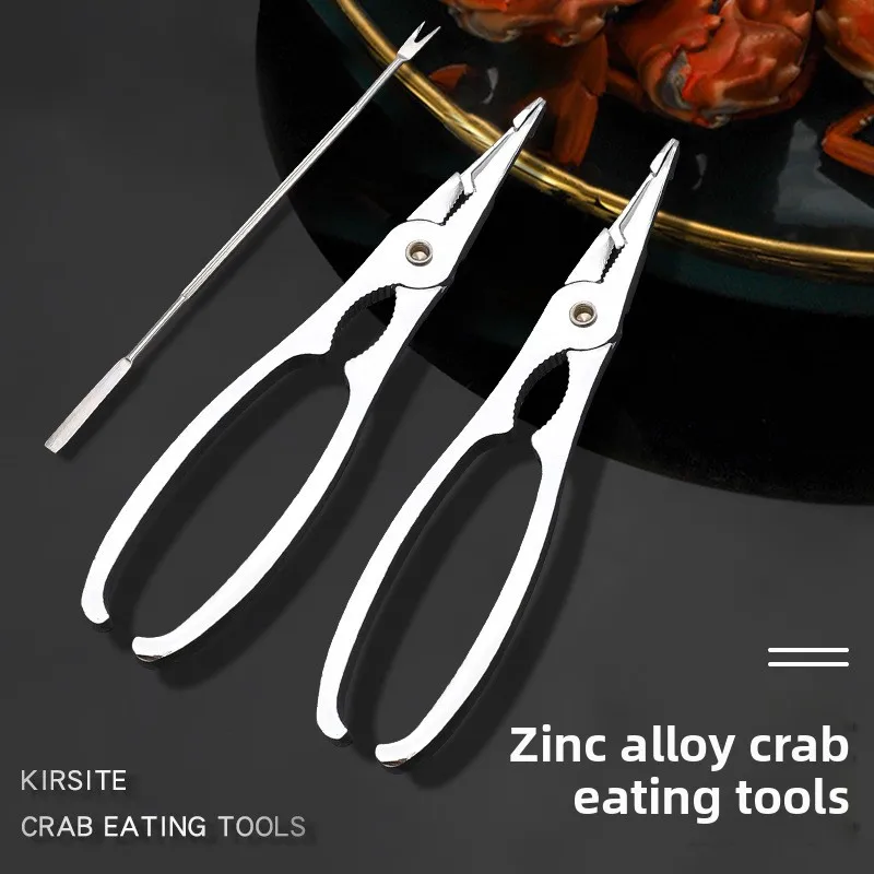 

Zinc Alloy Crab Tool Set - Pliers and Pick Included