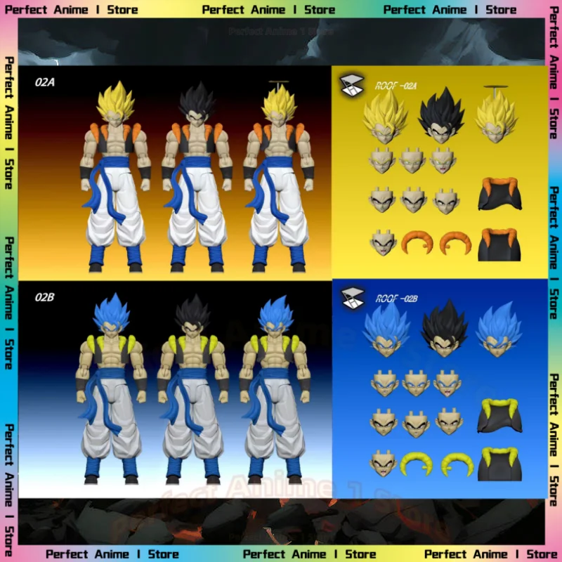 

Tonsenarttoys Kamione Dragon Ball Z SHF Super Saiyan SSJ SSJ2 Gogeta Son Goku Trunks Anime Action Figures Toys Models Gift