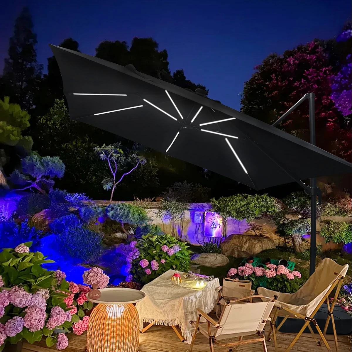 カスタムガーデンローマンパラソルパティオバリパラソルテラス商 - Gardening Tools Logo のレビューと価格