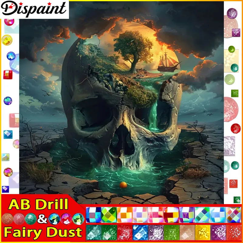 

Набор для алмазной вышивки «скелет речное дерево», 5D