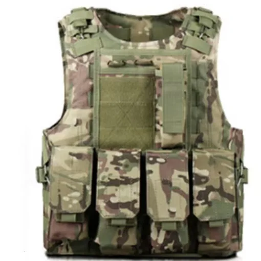 

Military Fan Tactical Vest Vest Field CS Vest Camouflage Multifunctional Outdoor Vest Tactical Equipment