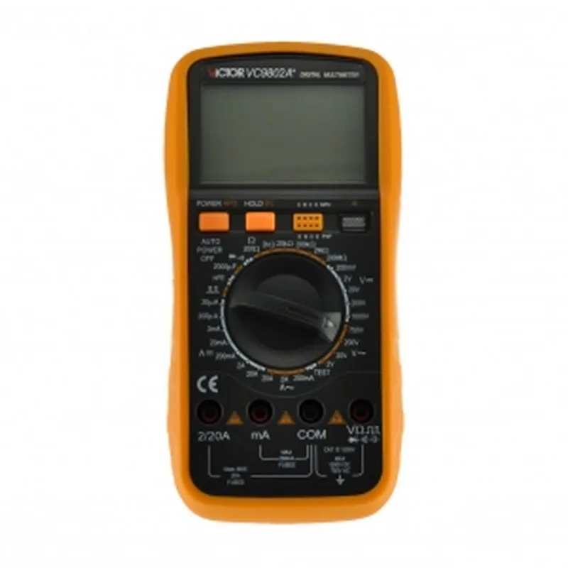 Digital Multimeter Victor Vc9802a+ Victor