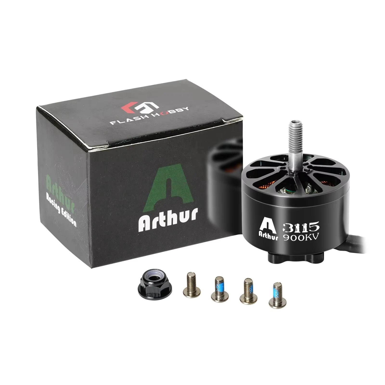 

4pcs FLASHHOBBY A3115 3115 900KV Brushless Motor 6S LIPO for FPV Freestyle 9inch 10inch Long Range Cinelifter Drone RC Model