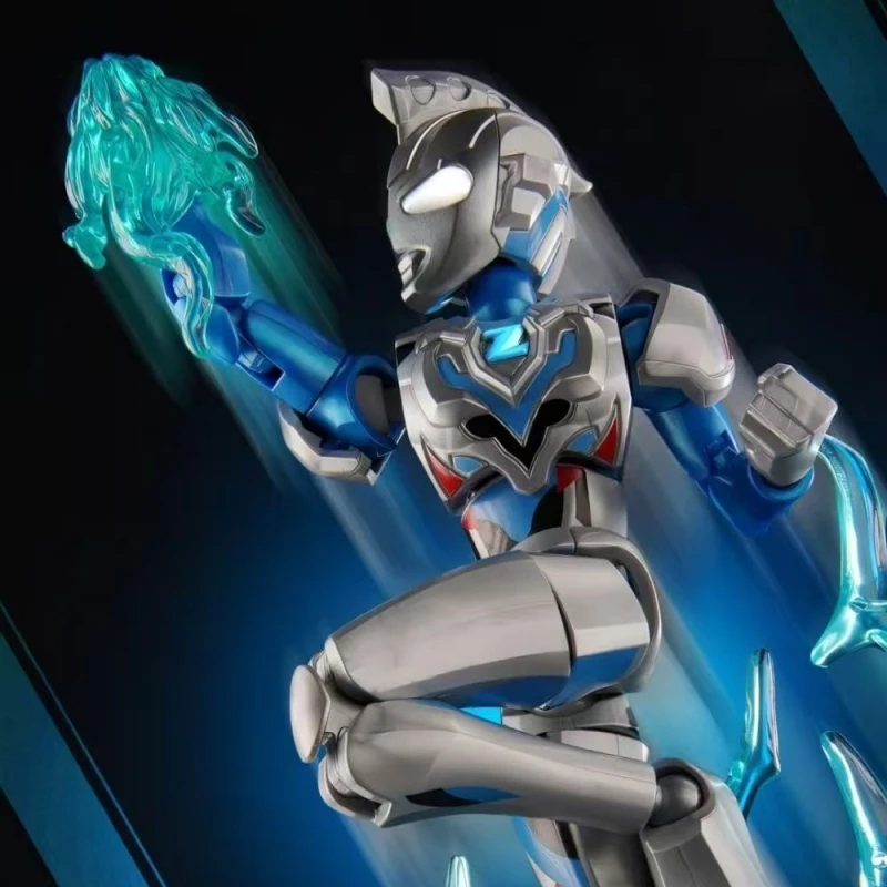 บล็อกตัวต่อ Keeppley Ultraman Unlimited Edition Vol.1 US Ultraman Zero Ultraman Ginga ประกอบเคลื่อนย้ายได้รุ่นเครื่องประดับของเล่น