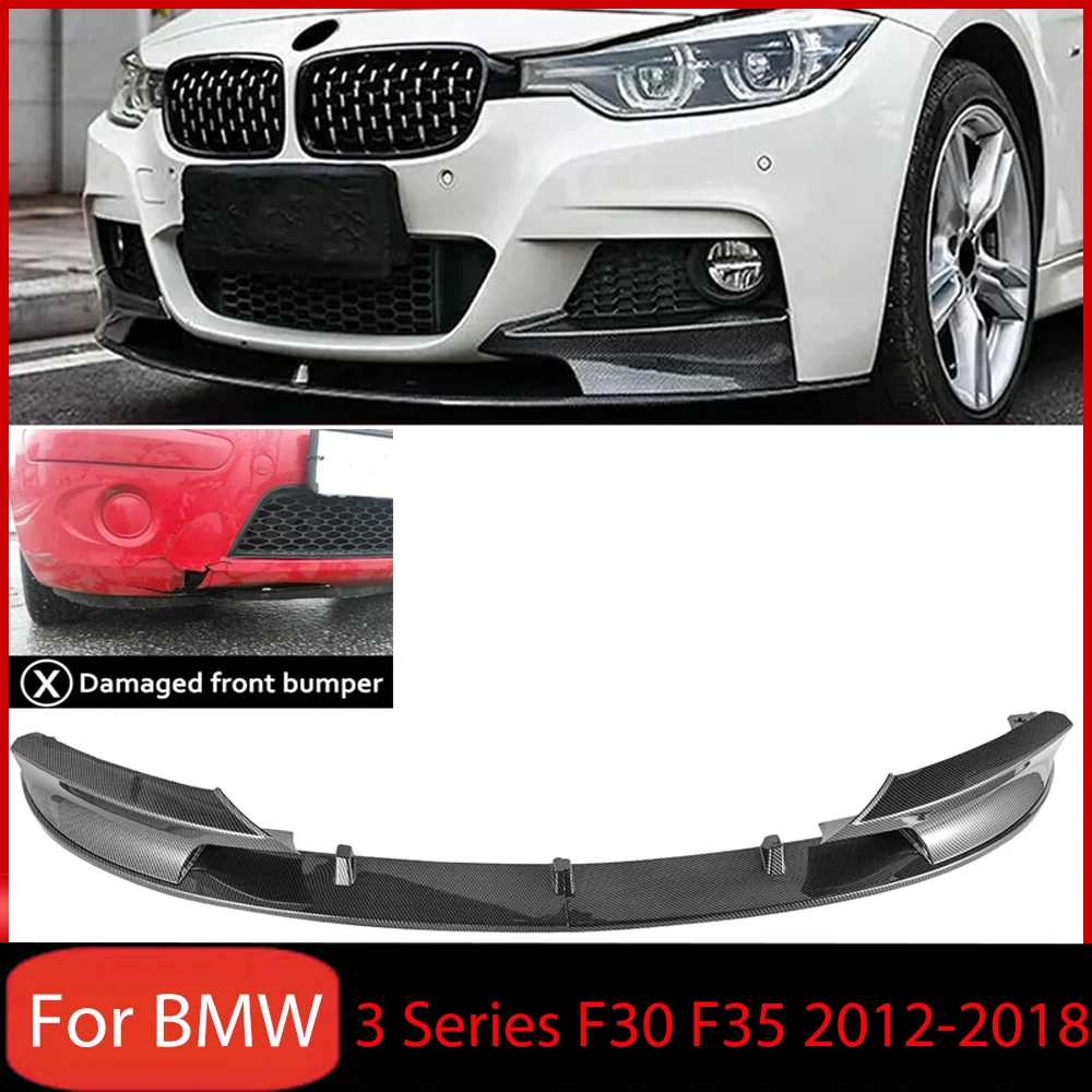 

Front Lip Base for BMW 3 Series F30 F35 320i 325i 328i 335i M Sport 2013-2018 Front Bumper Lip Spoiler Splitter Body Kits Tuning