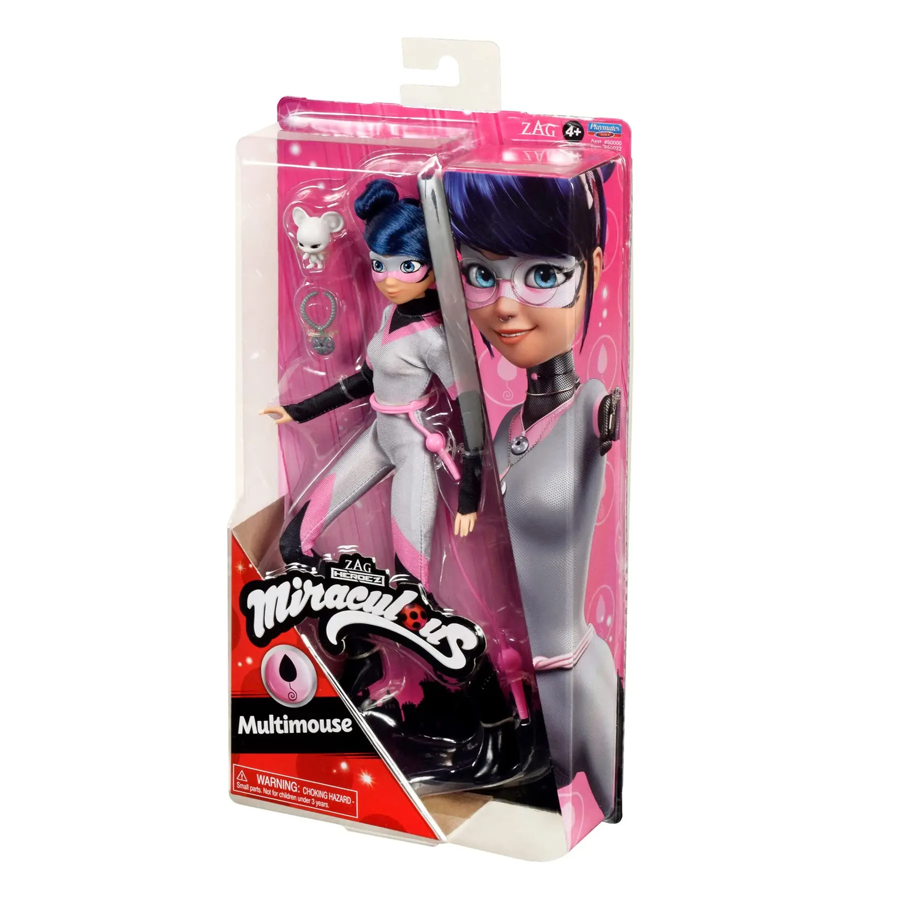 

Miraculous Ladybug and Multimouse Fashion Doll | Articulated 26 cm Multimouse Doll with Accessories and Kwami Miraculous Dolls