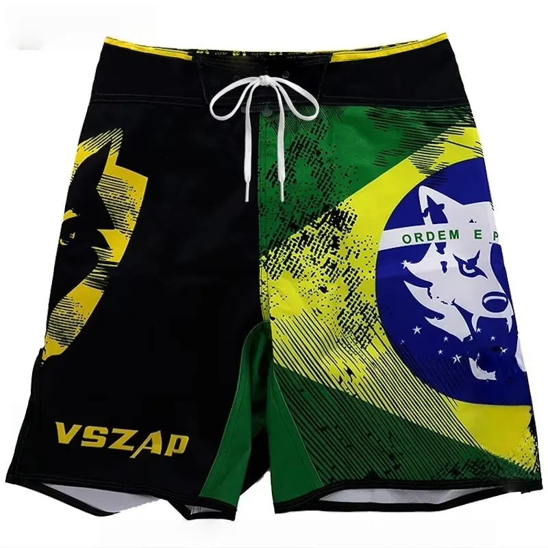2026 Summer Fight Shorts Men's BJJ MMA Shorts Boxing Combat Grappling Shorts Fitness Muay Thai Kickboxing Wrestling Sports Pants