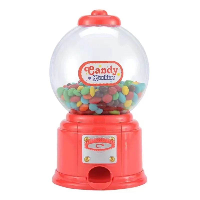 Dispensador de dulces grande 26*14cm + alcancía de ahorro dispensador de dulces portátil para niños dispensador de goma de plástico para niños