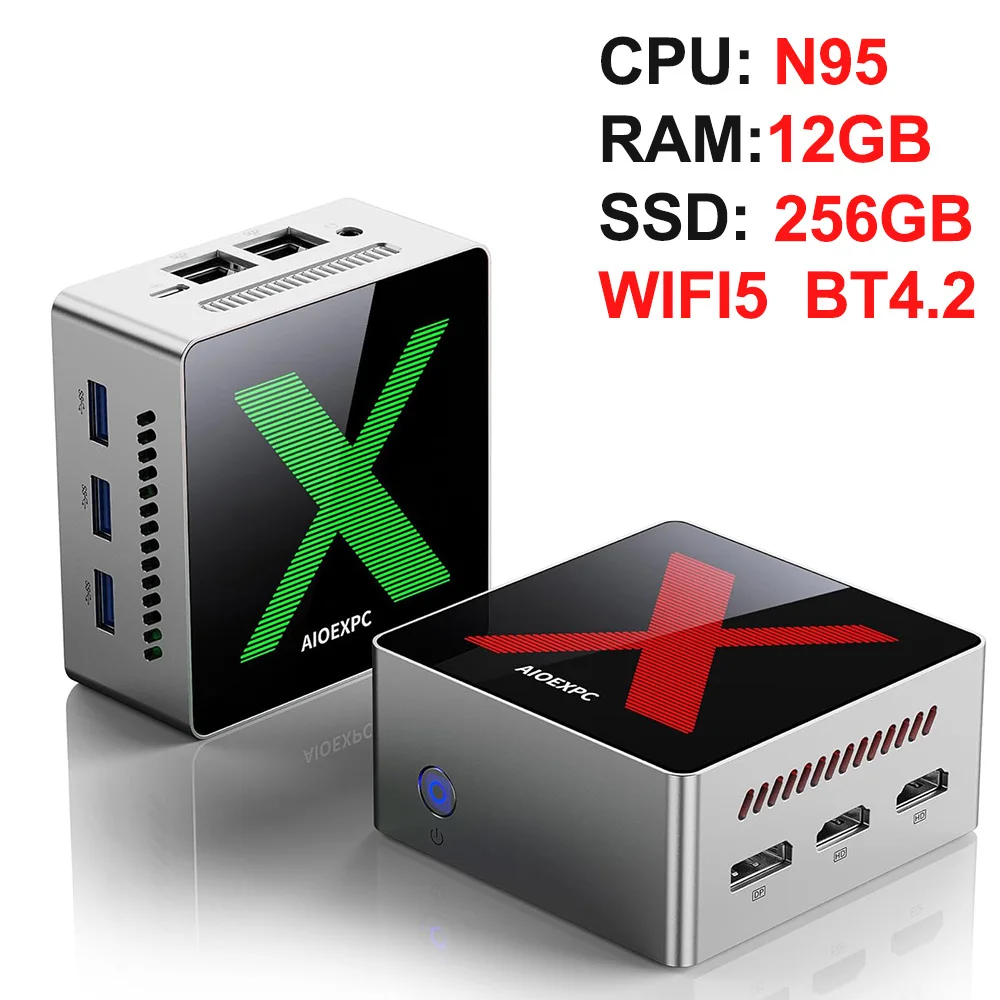 ミニPC Alder Lake-N97minipcWindows11 Pro LPDDR5 X Mini PC Intel Alder Lake N100/N100 12/16GB LPDDR5 128GB/512GB