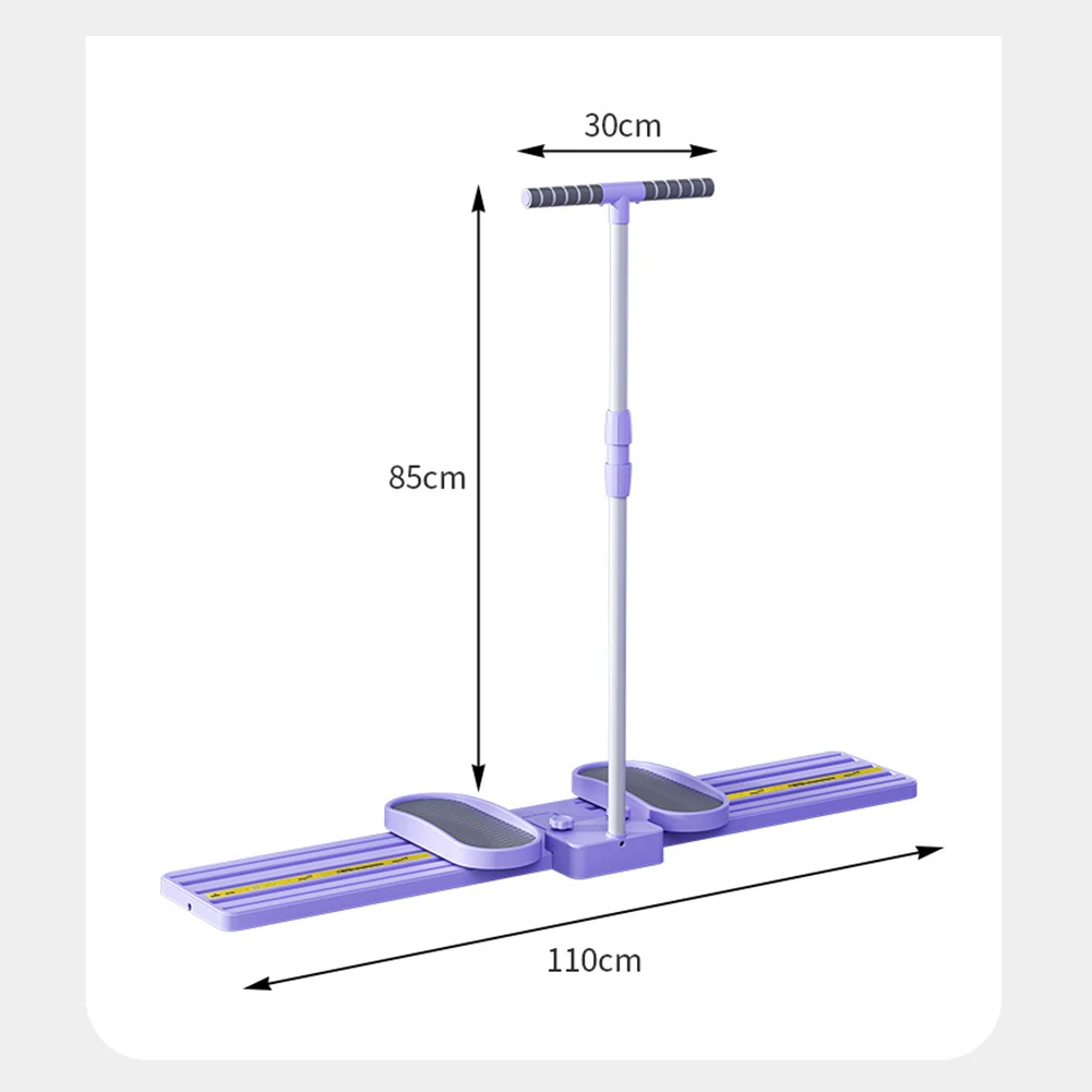 Non Slip Simulated Ski Trainer Adjustable Ski Machine Pelvic Floor Muscle Exercise Equipment for Leg Pelvic Floor Muscle Workout