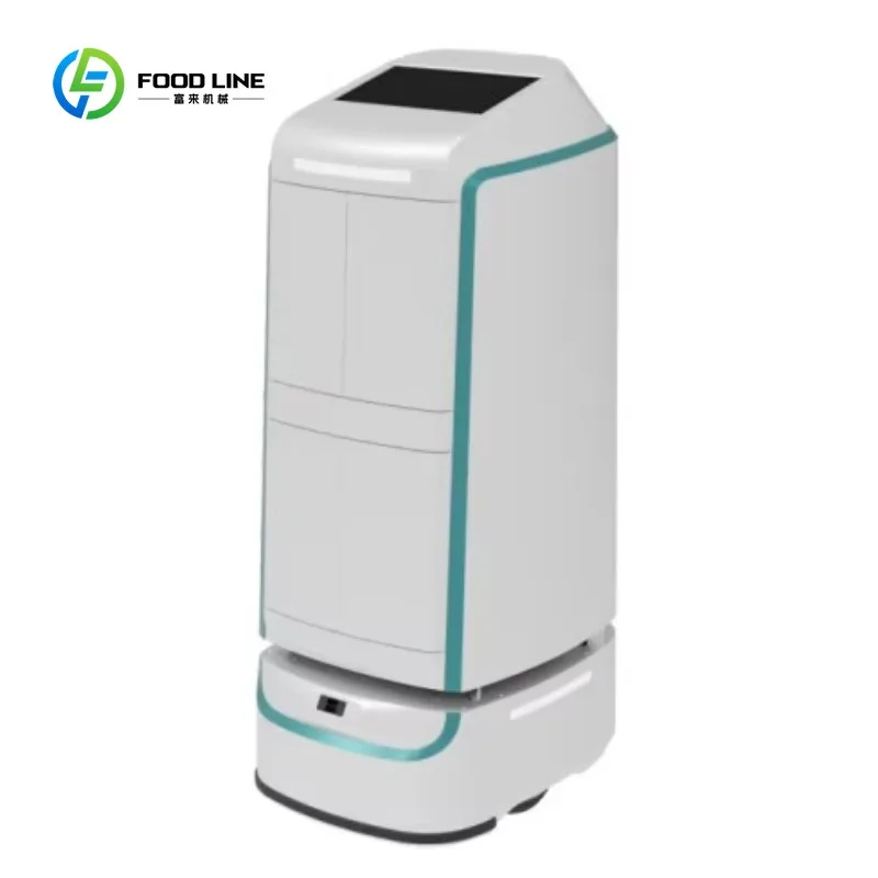 Intelligent Logistics Robot Smart Service Autonomous Indoor/Outdoor Delivery Robot for Hospital Hotel Restaurant