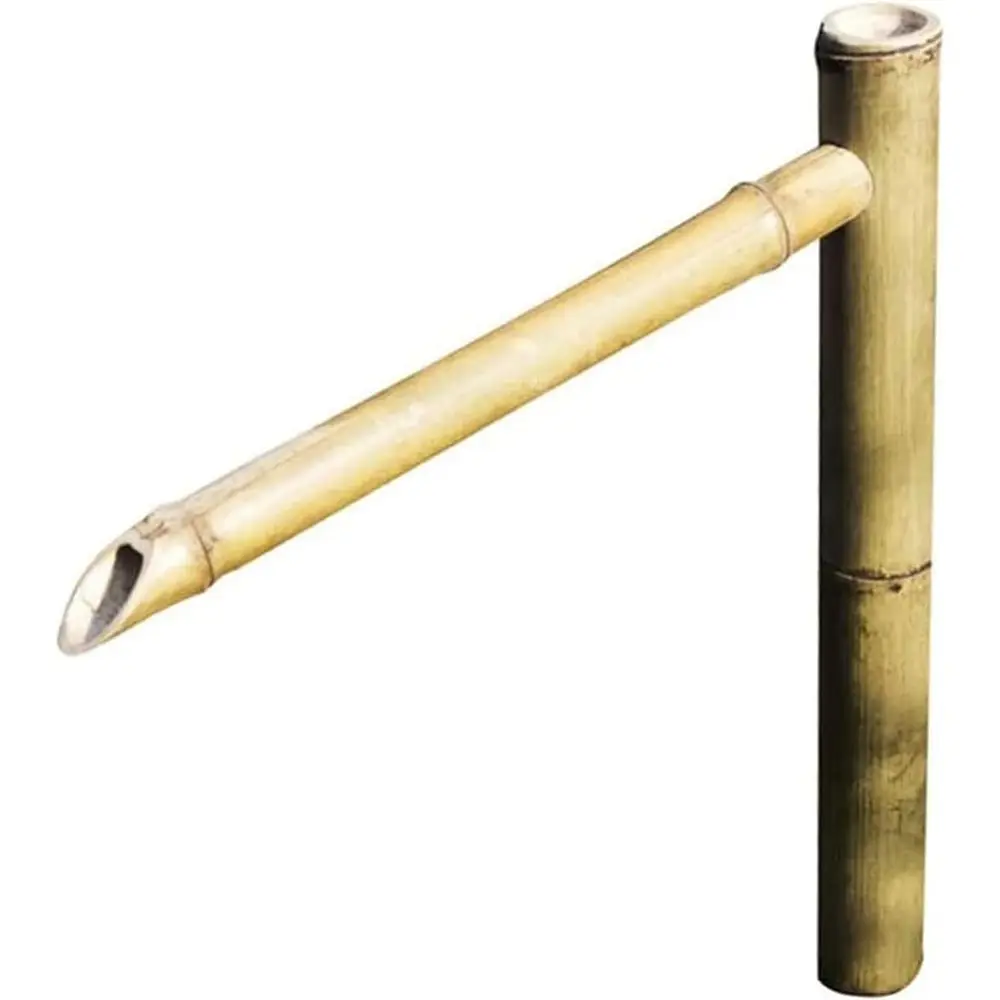 

Bamboo eng Shui Water ountain Outdoor Lanng Water Circulation System Decoration Garden eature Spout