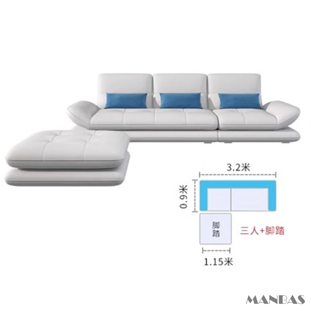 Linlamlim elegancka skórzana kanapa do sofy do salonu zestawów z regulowanymi zagłówkami i podłokietnikami z prawdziwego skórzana Sofa modułowa