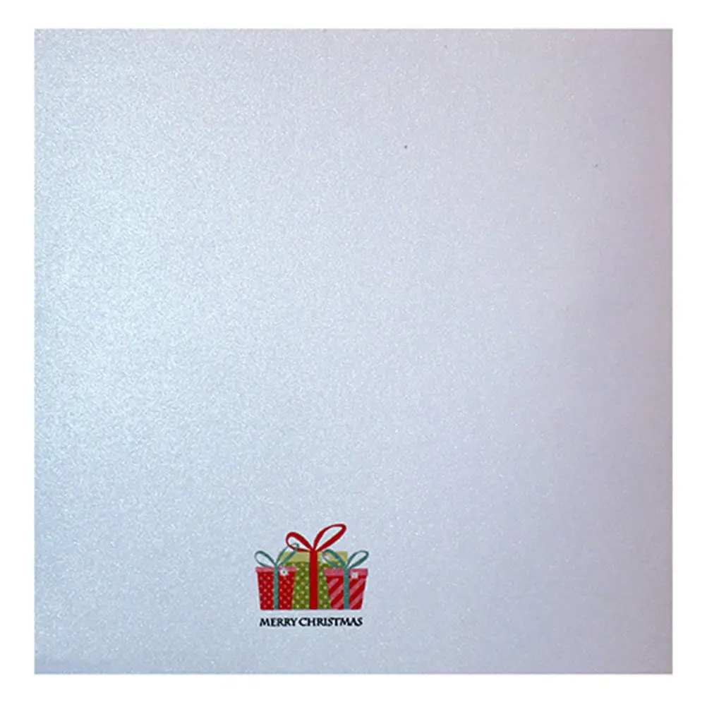 Christmas Reindeer Greeting Cards Set – 2pcs Premium Eco-Friendly Holiday Party Invitations & Wishes