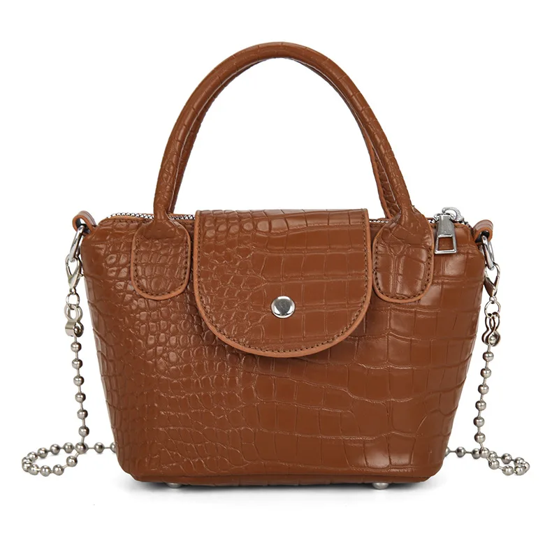 

Korean Style Women's Handbag Fashionable Small Square Bag Simple Design Basket Handbag Elegant Crossbody Bag for Daily Use