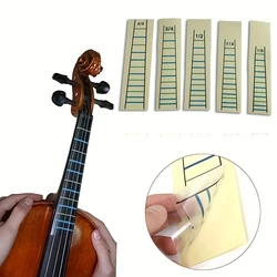 Violin Fretboard Sticker Tape Fiddle Fingerboard Chart Finger Marker For 4/4 1/4 1/8 3/4 1/2