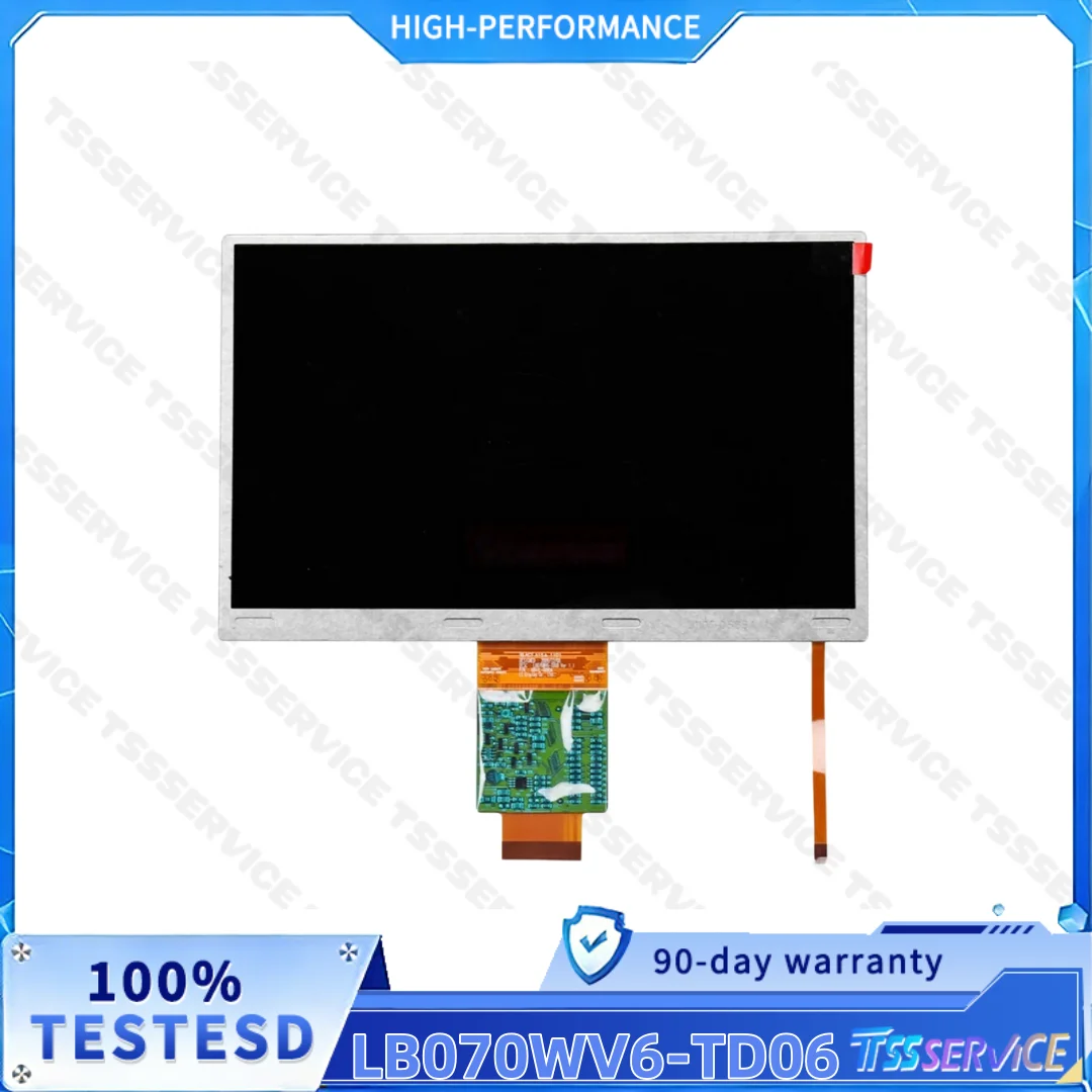 LB070WV6-TD06  LB070WV6-TD08  7.0 inch TFT LCD with 800*480 Resolution for industrial display applications