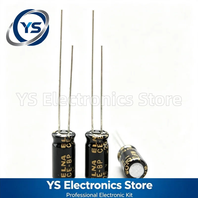 20-200pcs ELNA RBD 25V22UF 5x11mm CE-BP RBD-25V220ME3# 22UF25V 25V 22UF Non‑Polar HiFi Audio Capacitor New and Original 20%