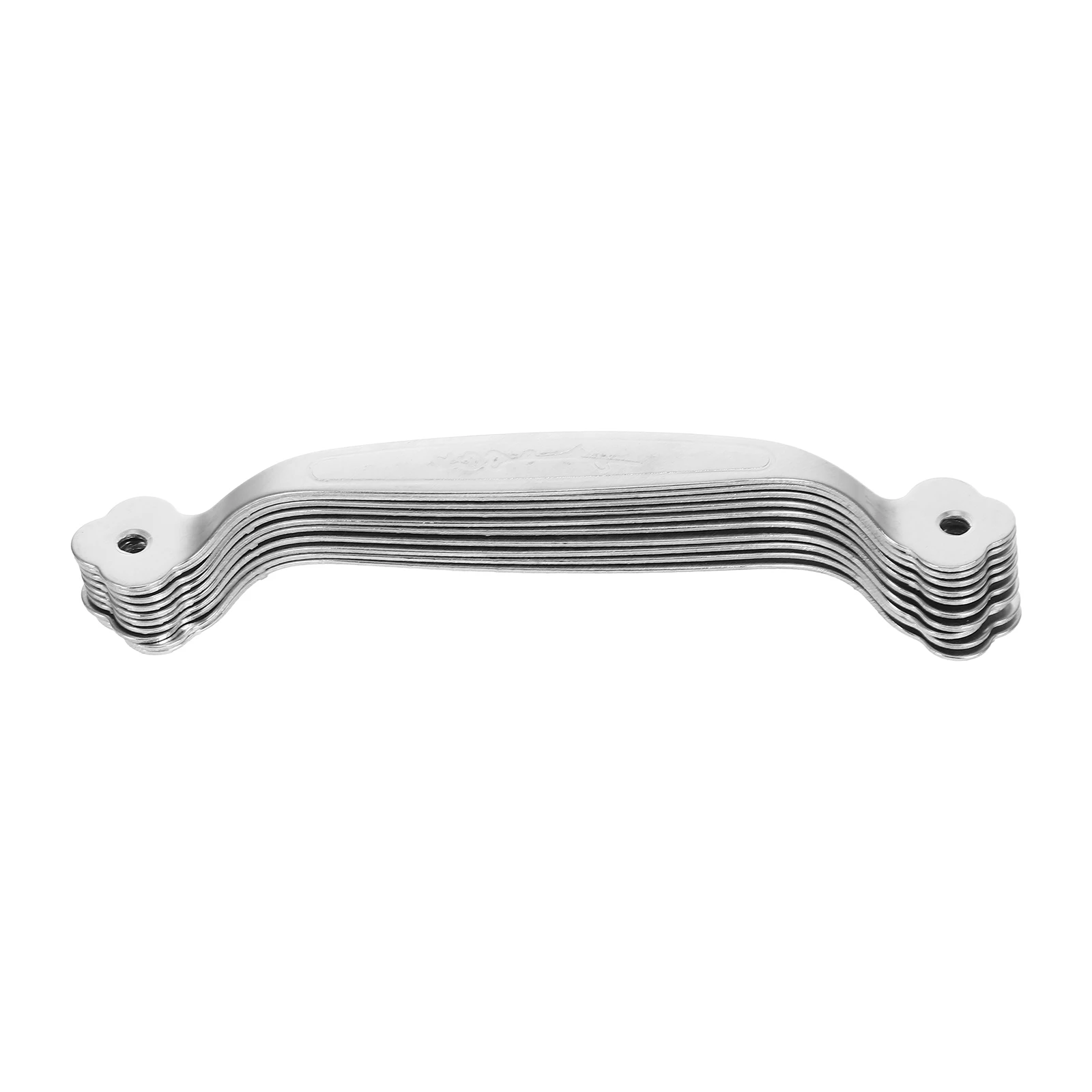 

10pcs Cabinet Handles Drawer Handle Replacement Stainless Steel Modern Sleek Easy Installation for Kitchen Bathroom